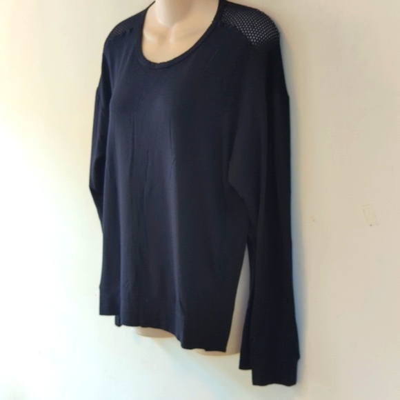 Alala Heron Mesh Back Sweatshirt in Black M - Picture 7 of 16